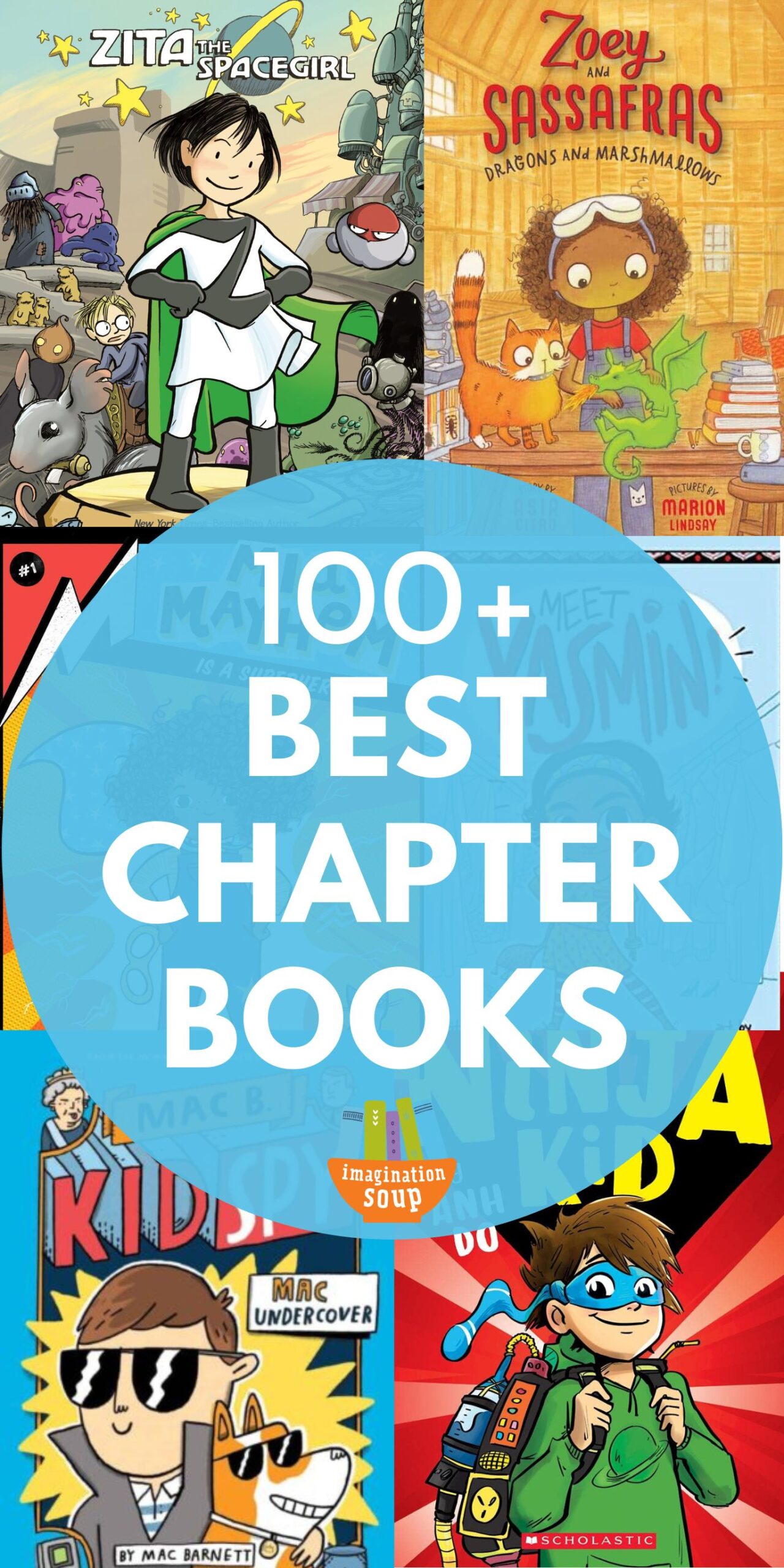 Whether you’re a parent, teacher, librarian, or grandparent, you want to find the best children’s chapter books to share with the kids in your life--kids, grandkids, patrons, or students.