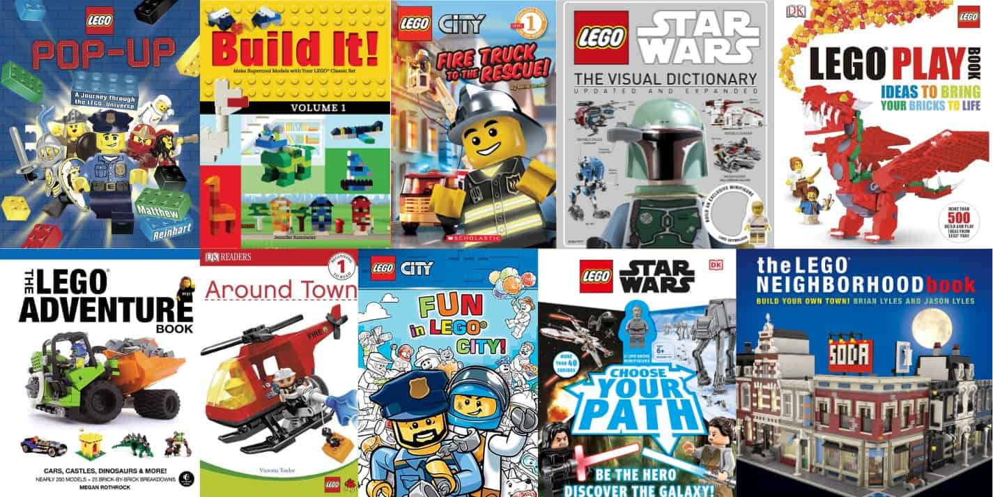 Do your kids love LEGOs as much as mine? From LEGO picture books and early readers to LEGO ideas and projects, here are the best, kid-approved LEGO children's books. These books will get your kids READING and playing!